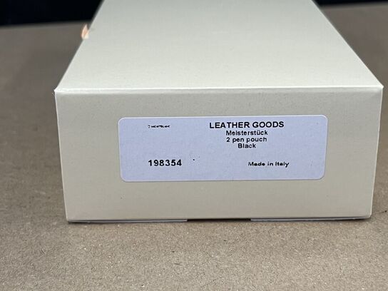 2 stk. 2-pen pouch MONTBLANC Meisterstuck Black MB198354
