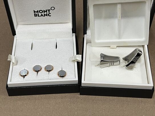 Manchetknapper samt tuxedoknapper MONTBLANC