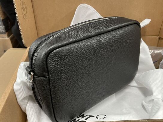 Crossbody taske MONTBLANC Grain - Black MB220208