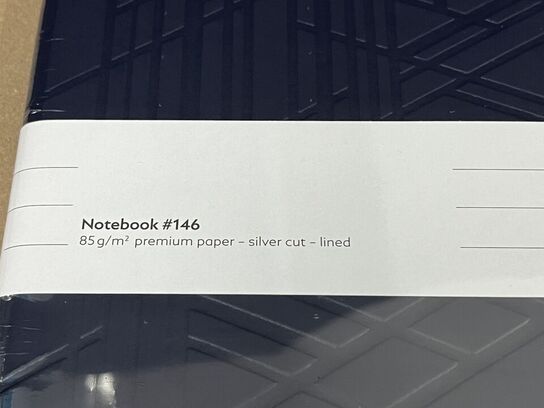 4 stk. notesbøger MONTBLANC Notebook #136 Starwalker SpaceBlue MB130292