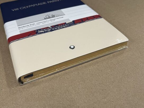 5 stk. notesbøger MONTBLANC Notebook #146 Olympic Heritage Paris MB132989