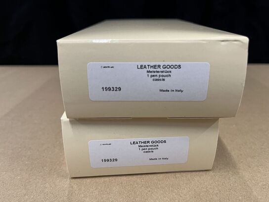2 stk. 1-pen pouch  MONTBLANC Meisterstuck Cassis MB199329
