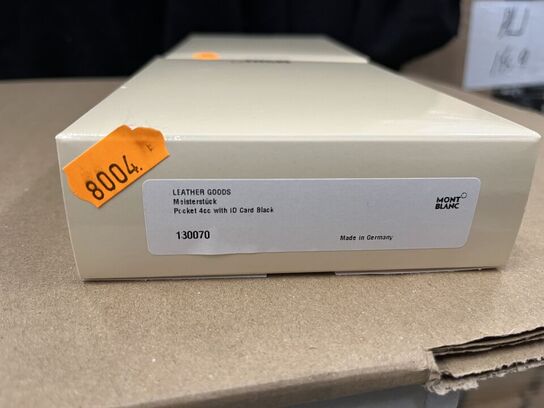 Pung med ID holder MONTBLANC 4CC Black MB130080