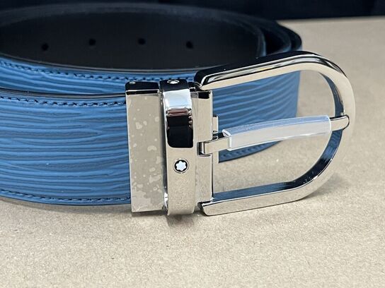 Bælte MONTBLANC Horseshow pin buckle 35 mm. MB199645