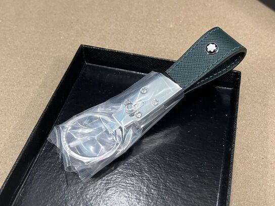 Nøglering MONTBLANC Sartorial Key Fob British Green MB130824