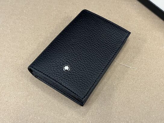 Kortholder MONTBLANC Meisterstuck soft grain business card holder MB113310