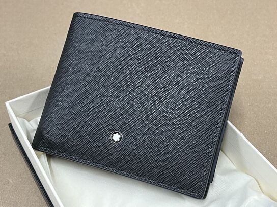 Pung MONTBLANC Sartorial Wallet 6cc Black MB130315