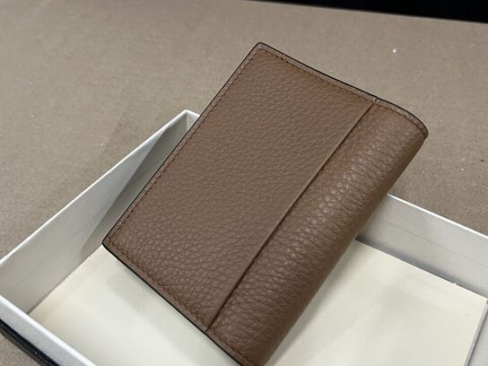 Pung MONTBLANC Soft Grain Card holder 4cc Caramel MB198303