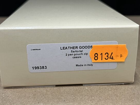 2-pen pouch zip MONTBLANC Sartorial Cassis MB199383