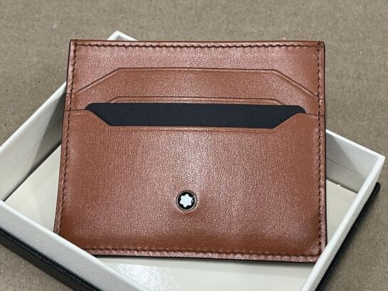 Kortholder MONTBLANC Meisterstuck Card Holder 6cc Rust MB198810