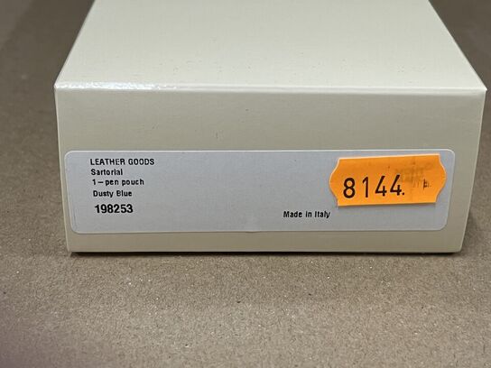 1-pen pouch MONTBLANC Sartorial Dusty Blue MB198253