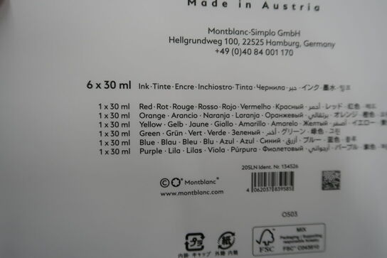 Blækfarvesæt MONTBLANC Color Theory Set WE Goethe MONTBLANC MB134526