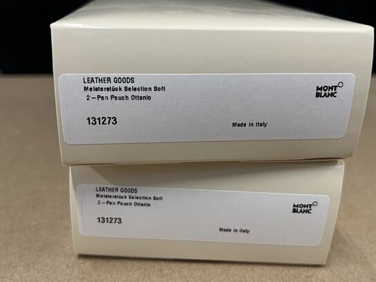 2 stk. 2-pen puuch MONTBLANC Meisterstuck Selection Soft MB131273
