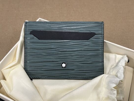 Kortholder MONTBLANC Card Holder 5cc Pewter MB198197