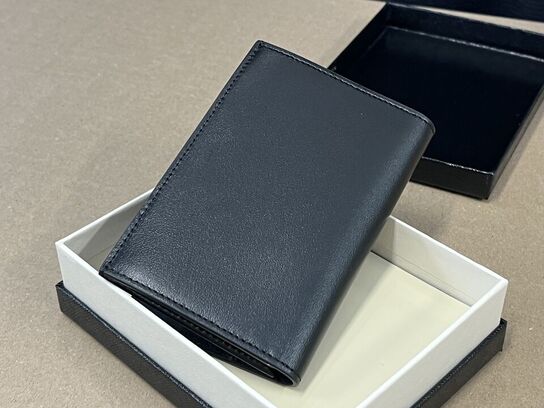 Kortholder MONTBLANC Meisterstuck Card Holder 2cc Black MB198320