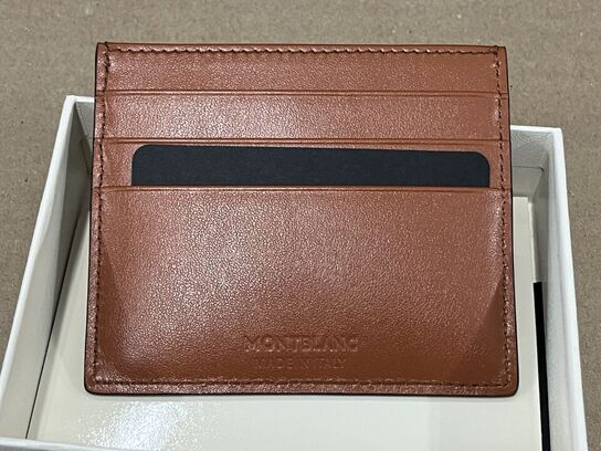 Kortholder MONTBLANC Meisterstuck Card Holder 6cc Rust MB198810
