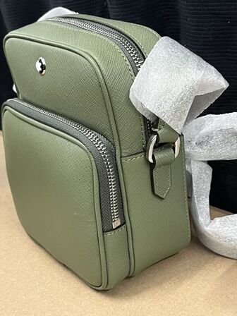 Messenger taske MONTBLANC Sartorial Messenger Nano Clay MB198167