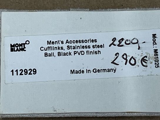 Manchetknapper MONTBLANC MB112929