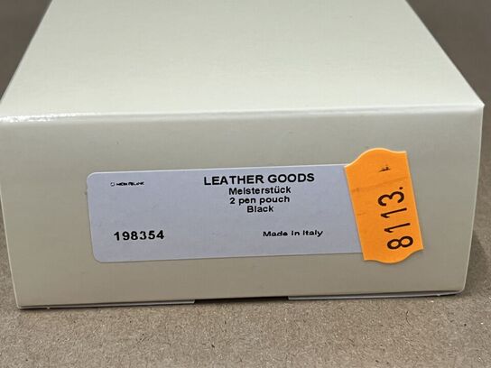 2 stk. 2-pen Pouch MONTBLANC Meisterstuck Black MB198354