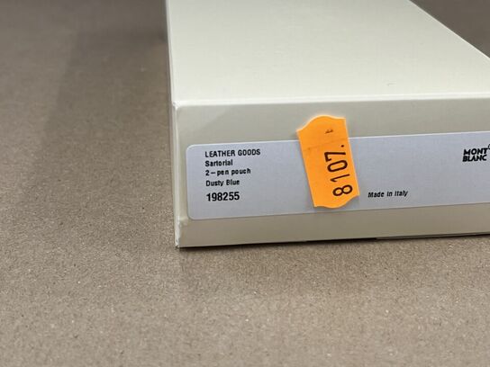 2 stk. 2-pen puuch MONTBLANC Sartorial Dusty Blue MB198255