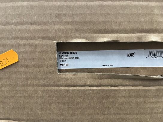 Dokumenttaske MONTBLANC Sartorial Thin Document Case Mastic MB198109