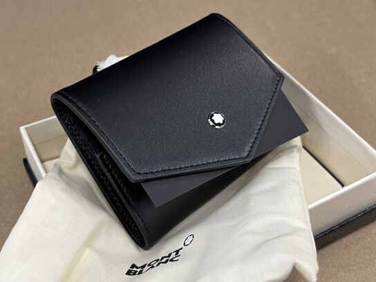 Mønttaske MONTBLANC Meisterstuck Coin Case Black MB198332