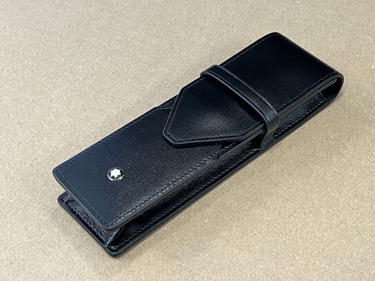 2 stk. 2-pen pouch MONTBLANC Meisterstuck Black MB198354