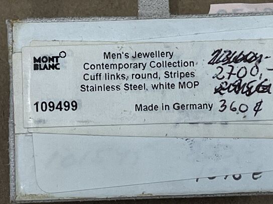 Manchetknapper MONTBLANC MB109499