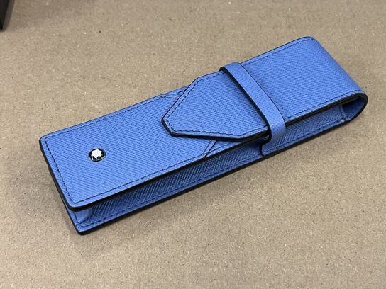 2 stk. 2-pen puuch MONTBLANC Sartorial Dusty Blue MB198255