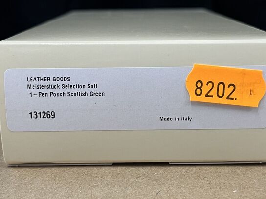 1-pen pouch MONTBLANC Meisterstuck Selection Soft Scottish Green MB131269