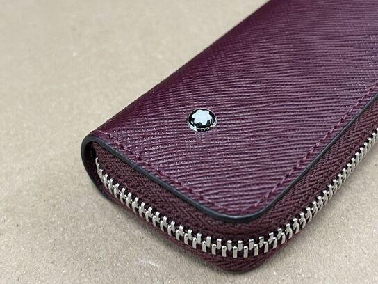 1-pen pouch zip MONTBLANC Sartorial Cassis MB199382