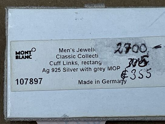 Manchetknapper MONTBLANC MB107897