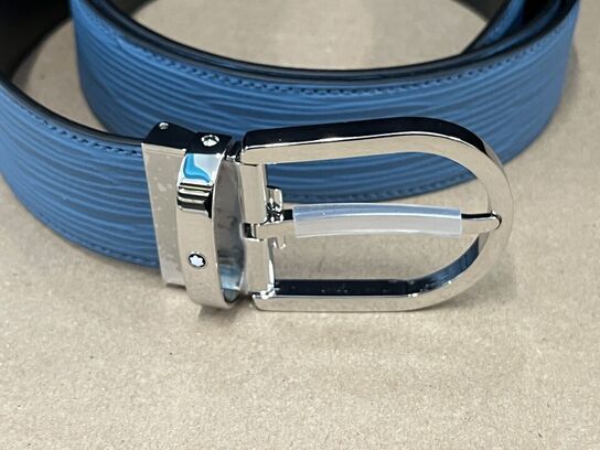 Bælte MONTBLANC Horseshow pin buckle 35 mm. MB199645