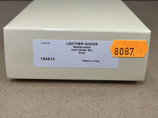 Kortholder MONTBLANC Meisterstuck Card Holder 6cc Rust MB198810