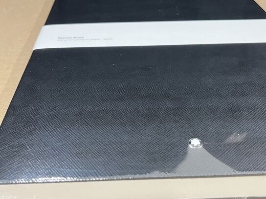 4 stk. sketchbøger MONTBLANC Sketch Book Medium Blacn MB133120
