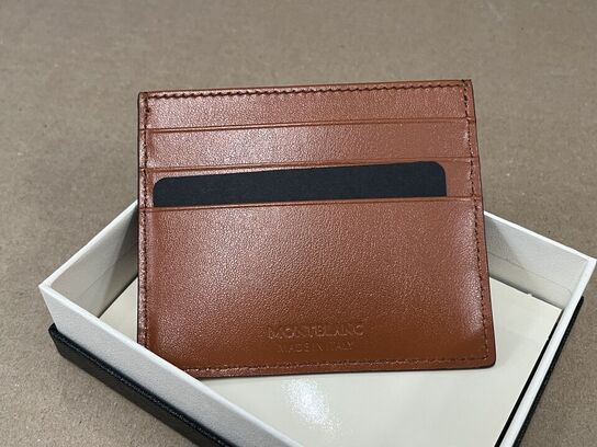Kortholder MONTBLANC Meisterstuck Card Holder 6cc Rust MB198810