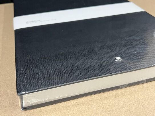4 stk. sketchbøger MONTBLANC Sketch Book Medium Blacn MB133120