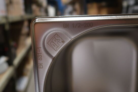 12 stk. Kantine  1/2 GN  D200 mm RS 