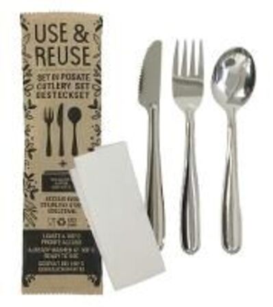 172 stk. Bestiksæt 3 dele Use & Reuse
