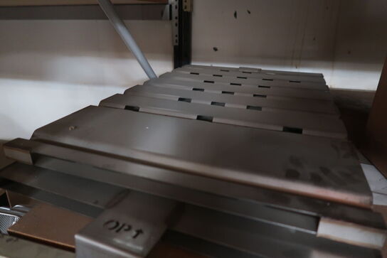 2 stk. Varmeskjold for flammegrill øverst Marshall Air 390mm bred