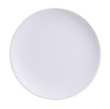 11 stk. Tallerken hvid 230 mm Melamin