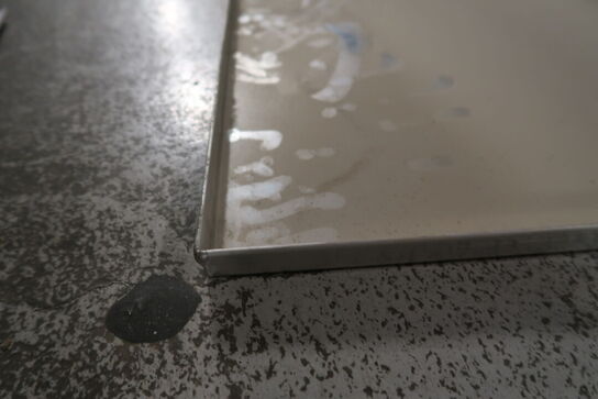 7 stk. Bageplade Emmepi FE 900 400 x 600 mm m/høj kant 20 mm