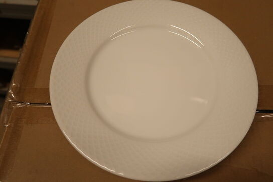 55 stk. Tallerken flad Fasett 230 mm Porsgrund