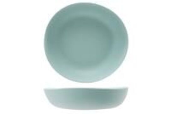 43 stk. Tallerken melamin dyb turkis 174 mm Kupo