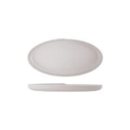 6 stk. Fad melamin mat hvid B400 x D200 x H35mm Copenhagen