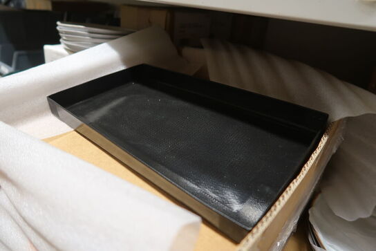 9 stk. Teflon bakke sort B305 x D170 x H25 mm Merrychef  E4