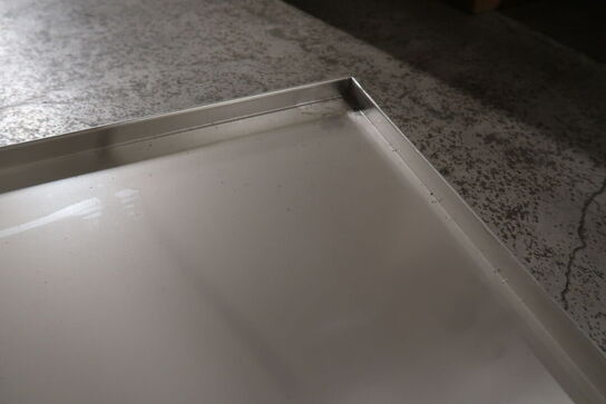 7 stk. Bageplade Emmepi FE 900 400 x 600 mm m/høj kant 20 mm