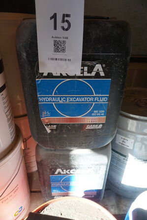 Parti kalk, olie, m.v.