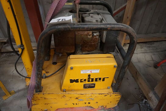 Pladevibrator WEBER TC 42 S