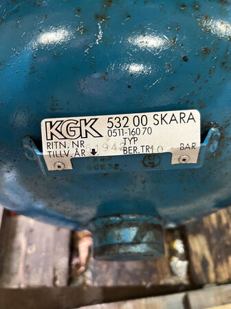 Kompressor KGK m. 4 hk motor